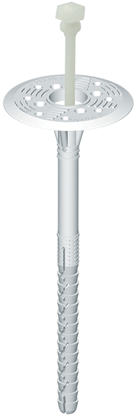 LFN-10 - Hmoždinka fasádna natĺkacia s plastovým tŕňom a predĺženou expanznou zónou