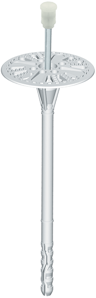 LMX-8 - Hmoždinka fasádna natĺkacia s kovovým tŕňom a skrátenou expanznou zónou